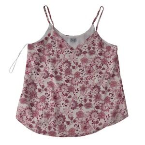 Kismet Floral Lined Camisole Spaghetti Straps Romanticcore Bohemian Women Small‎